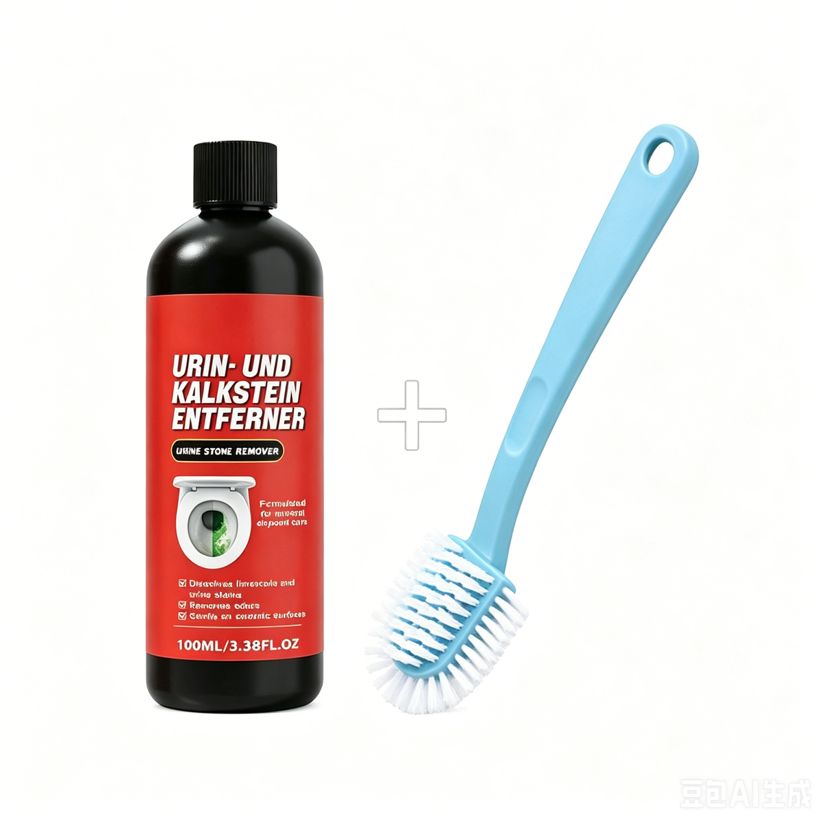 ❤️🔥 Kraftvoller Kalk- und Urinsteinlöser 🏠🚽  neutralisiert Gerüche, reinigt porentief, schützt Keramik vor Kratzern, wirkt sekundenschnell, ohne Schrubben🔴