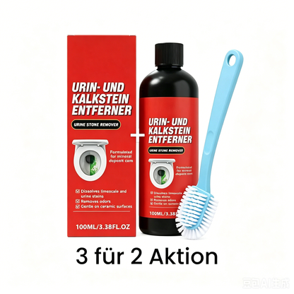 ❤️🔥 Kraftvoller Kalk- und Urinsteinlöser 🏠🚽  neutralisiert Gerüche, reinigt porentief, schützt Keramik vor Kratzern, wirkt sekundenschnell, ohne Schrubben🔴