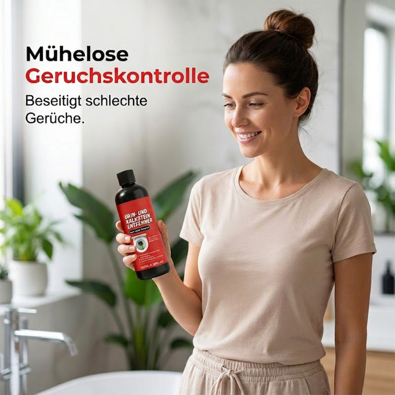 ❤️🔥 Kraftvoller Kalk- und Urinsteinlöser 🏠🚽  neutralisiert Gerüche, reinigt porentief, schützt Keramik vor Kratzern, wirkt sekundenschnell, ohne Schrubben🔴